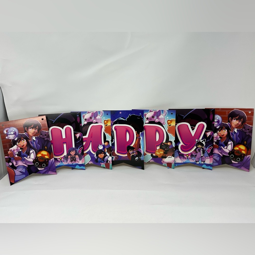 68pcs Anime Kawaii Cute Cat themed party Pack